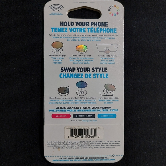 PopSockets Pop Grip PREMIUM | Solar System Space Orbit Planets - Picture 3 of 3